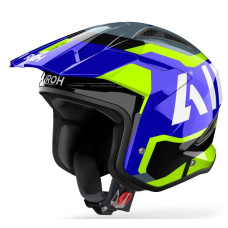 Airoh TRR2 Jupiter Blue/Yellow Gloss